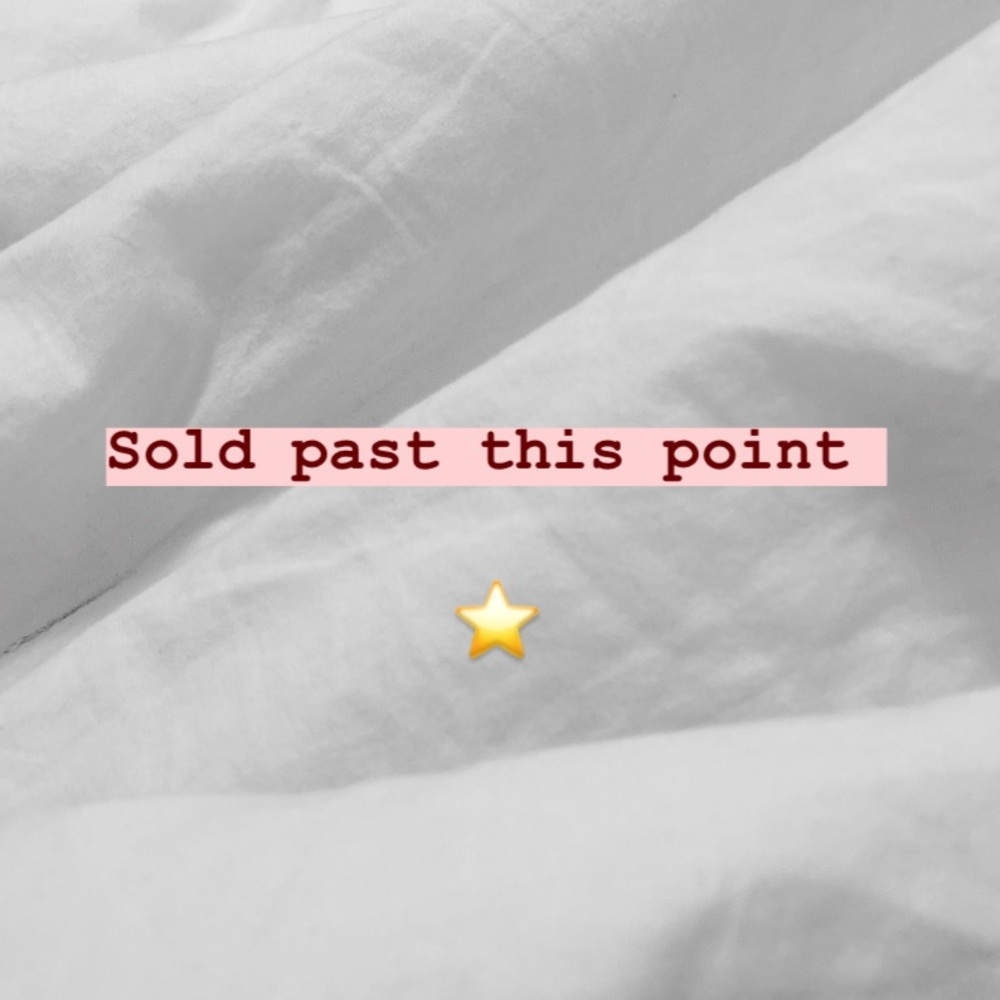 Sold beyond this post!